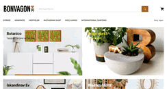 Desktop Screenshot of bonvagon.com