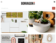 Tablet Screenshot of bonvagon.com